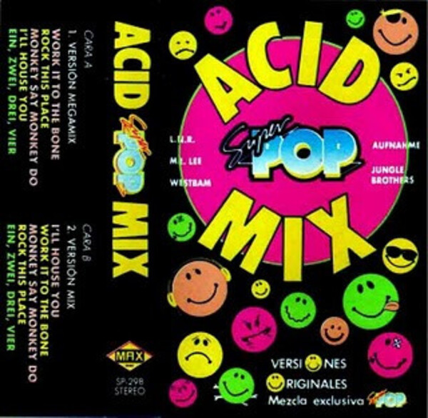 imagen del  casete Super-pop Acid mix